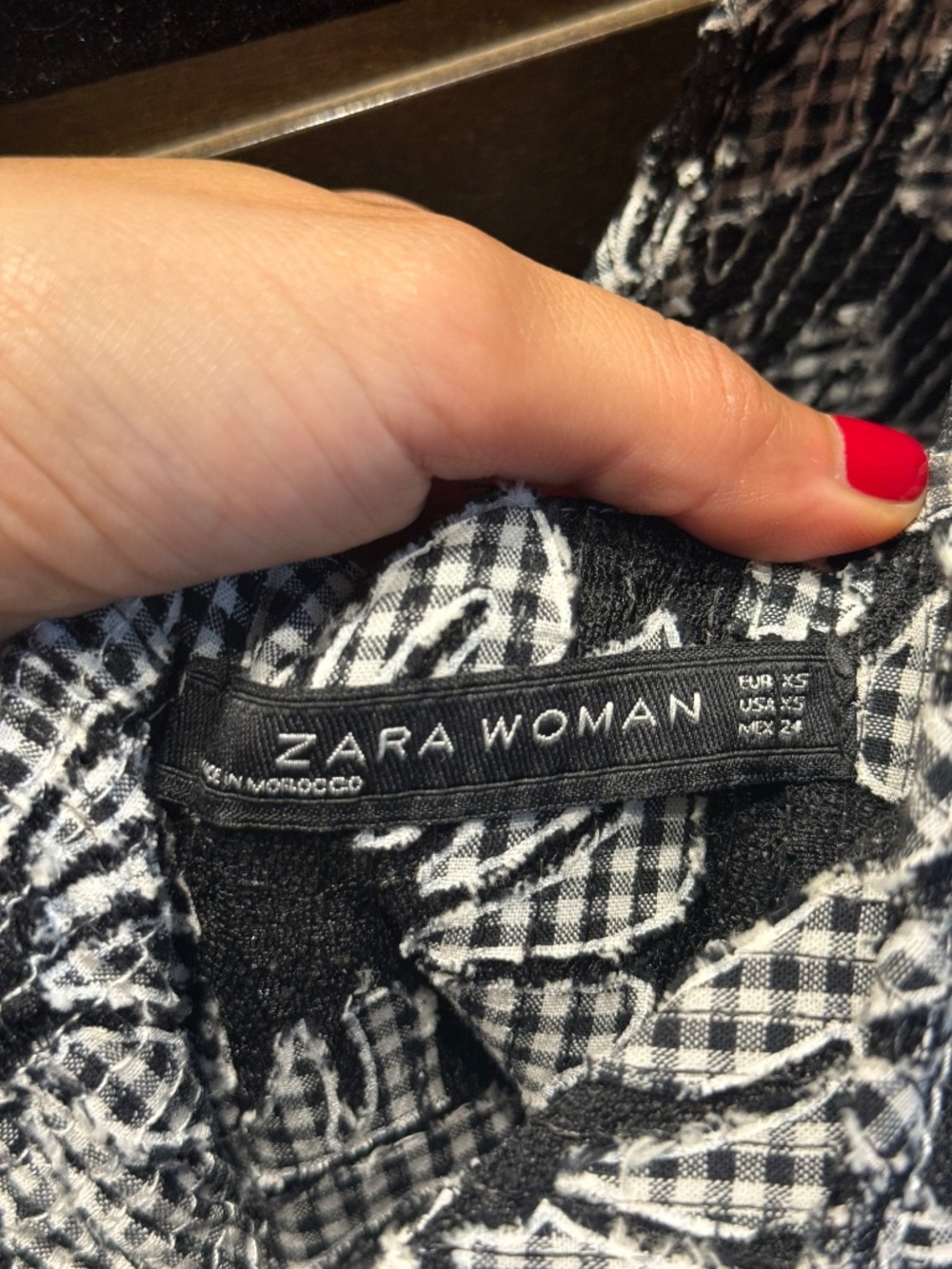 Zara Ruffled Lace Top - Picture 2 of 6